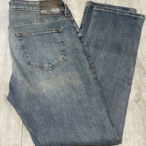 Express Men's Slim Skinny Fit Medium Wash Denim Jeans Size: 32x32